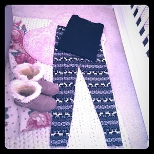 Winter Print Leggings ❄️